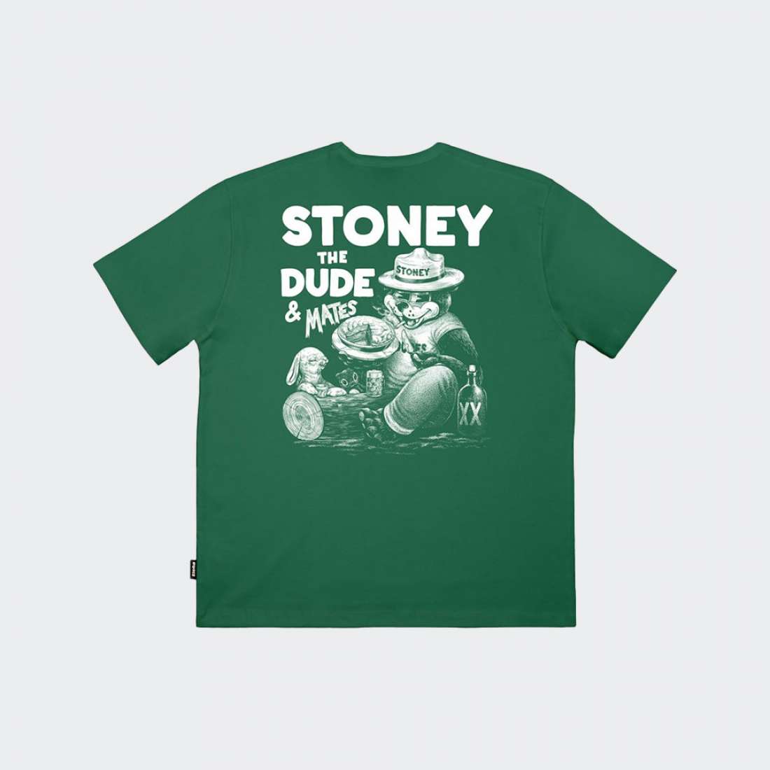 TSHIRT THE DUDES MATES BOTTLE GREEN