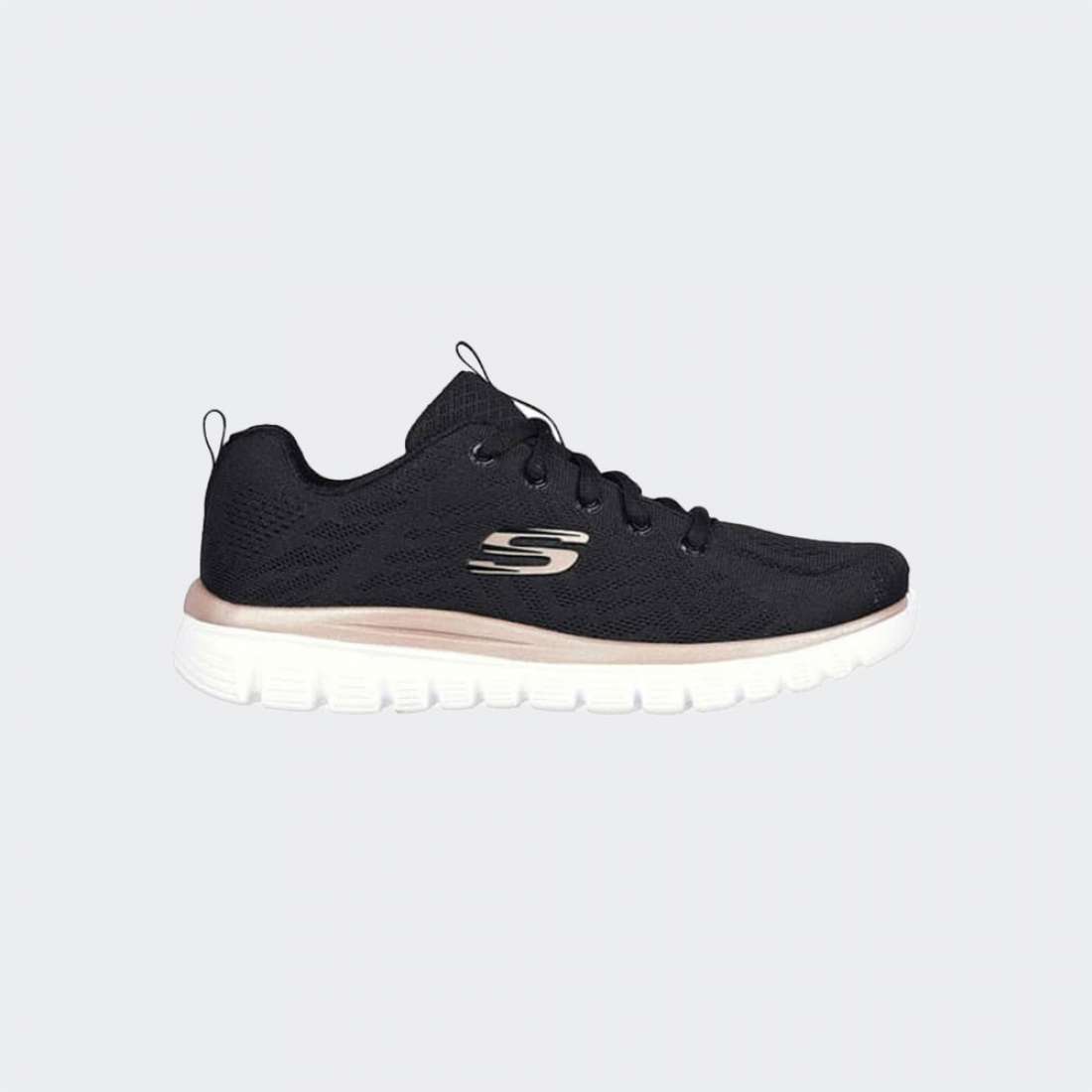 SKECHERS GET CONNECTED BLACK/GOLD