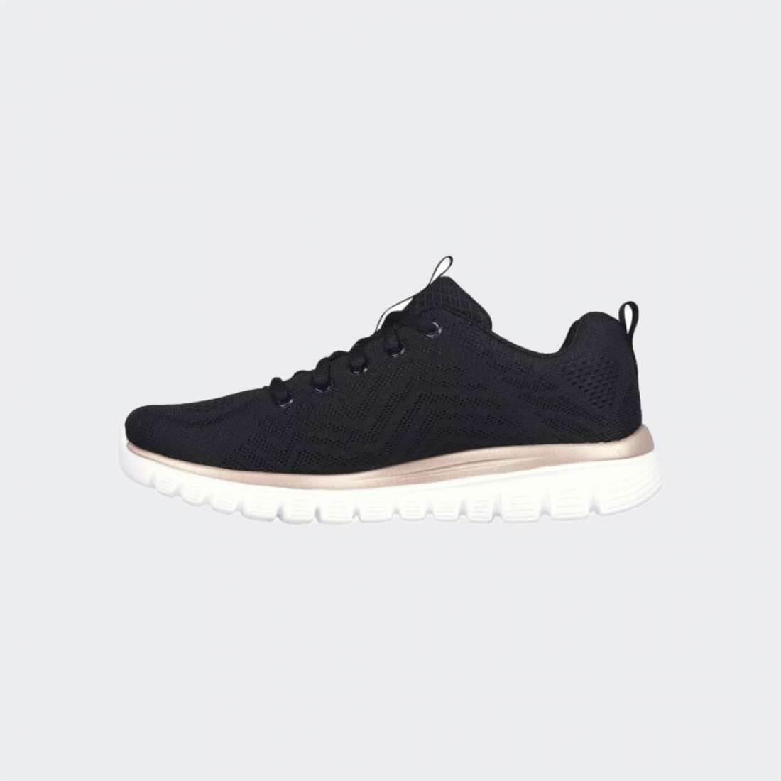 SKECHERS GET CONNECTED BLACK/GOLD