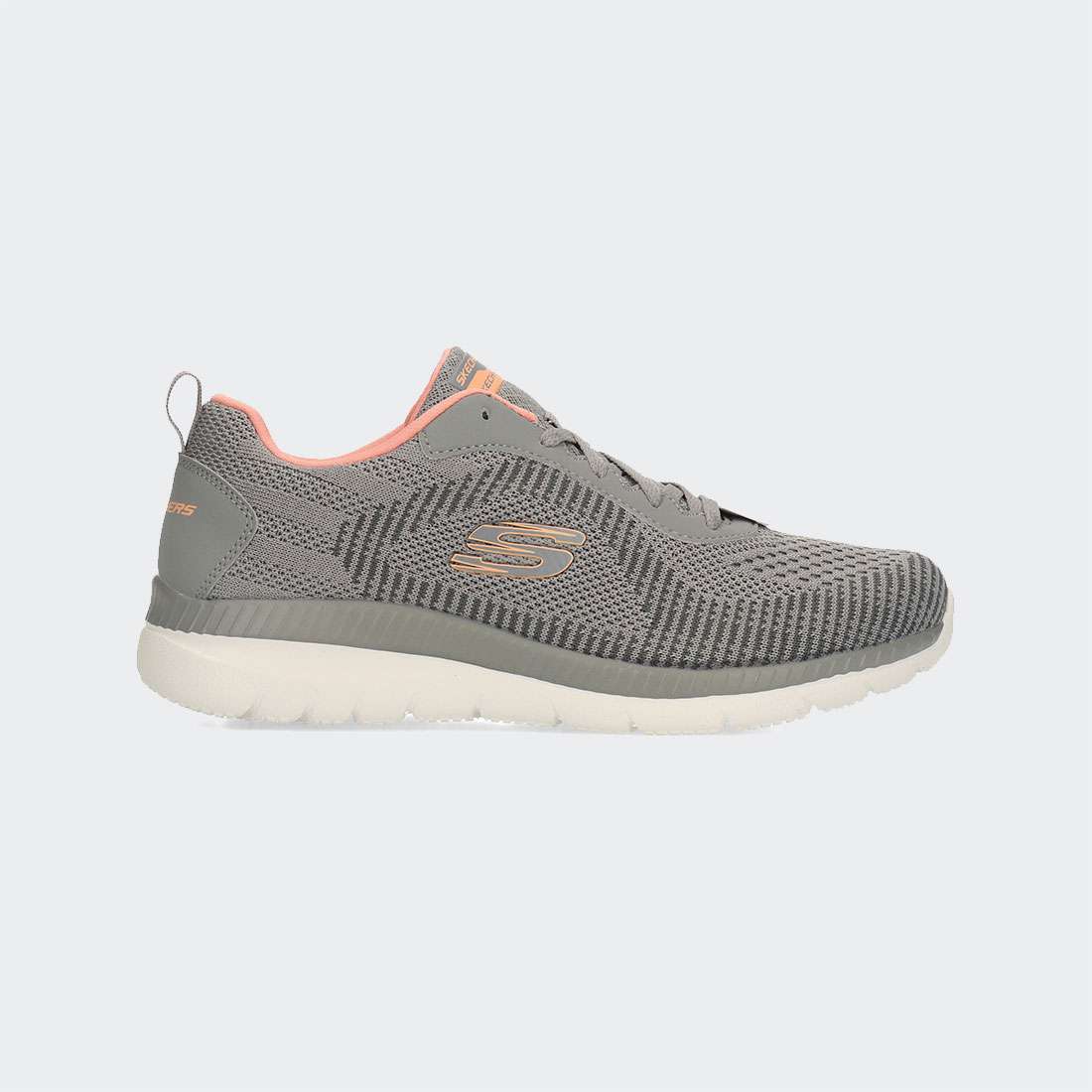 SKECHERS BOUNTIFUL-PURIST GREY