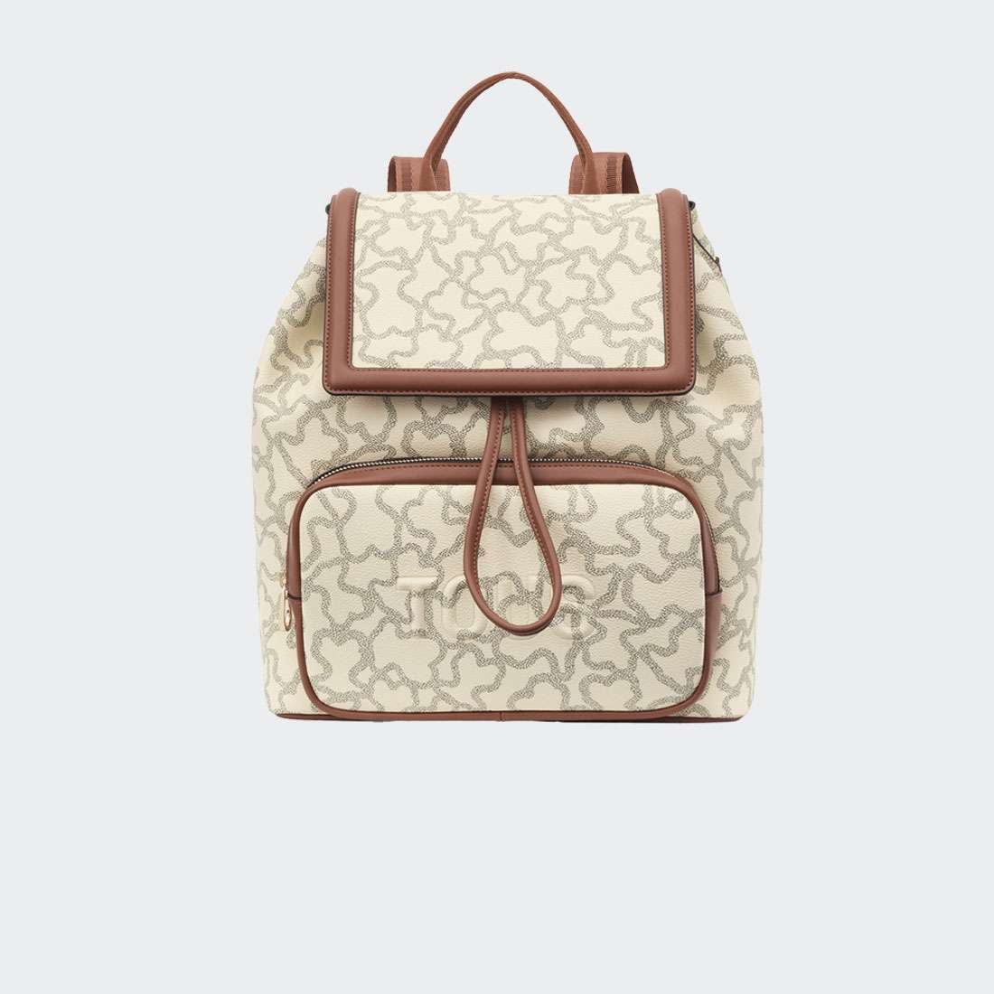 MOCHILA TOUS KAOS ICON BEIGE/MULTI