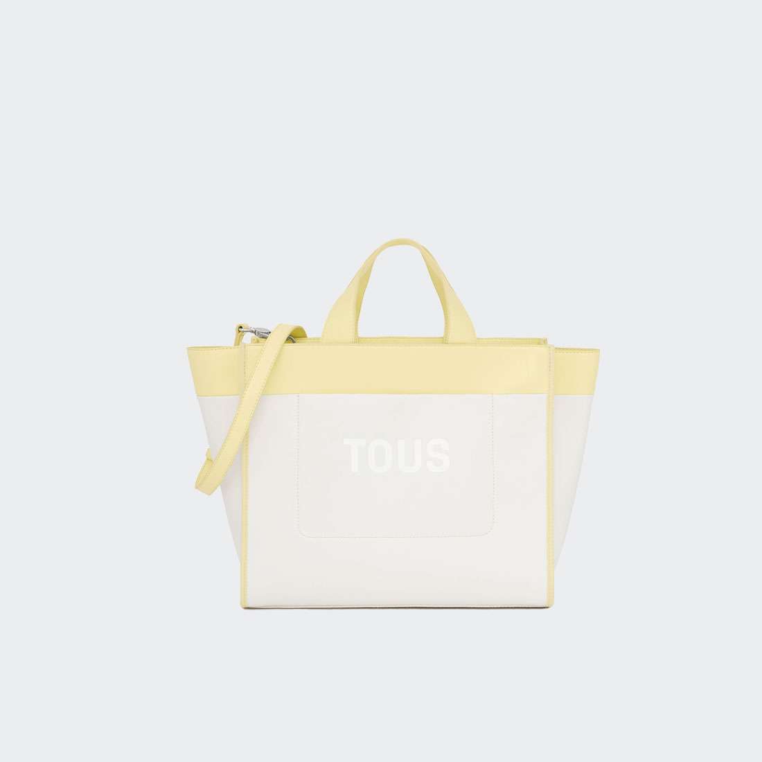 MALA TOUS MAYA TOTE BAG BEIGE/AMARILLO