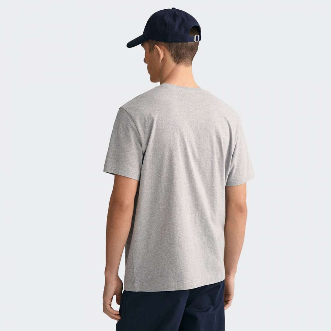 TSHIRT GANT REG SHIELD GREY MELANGE