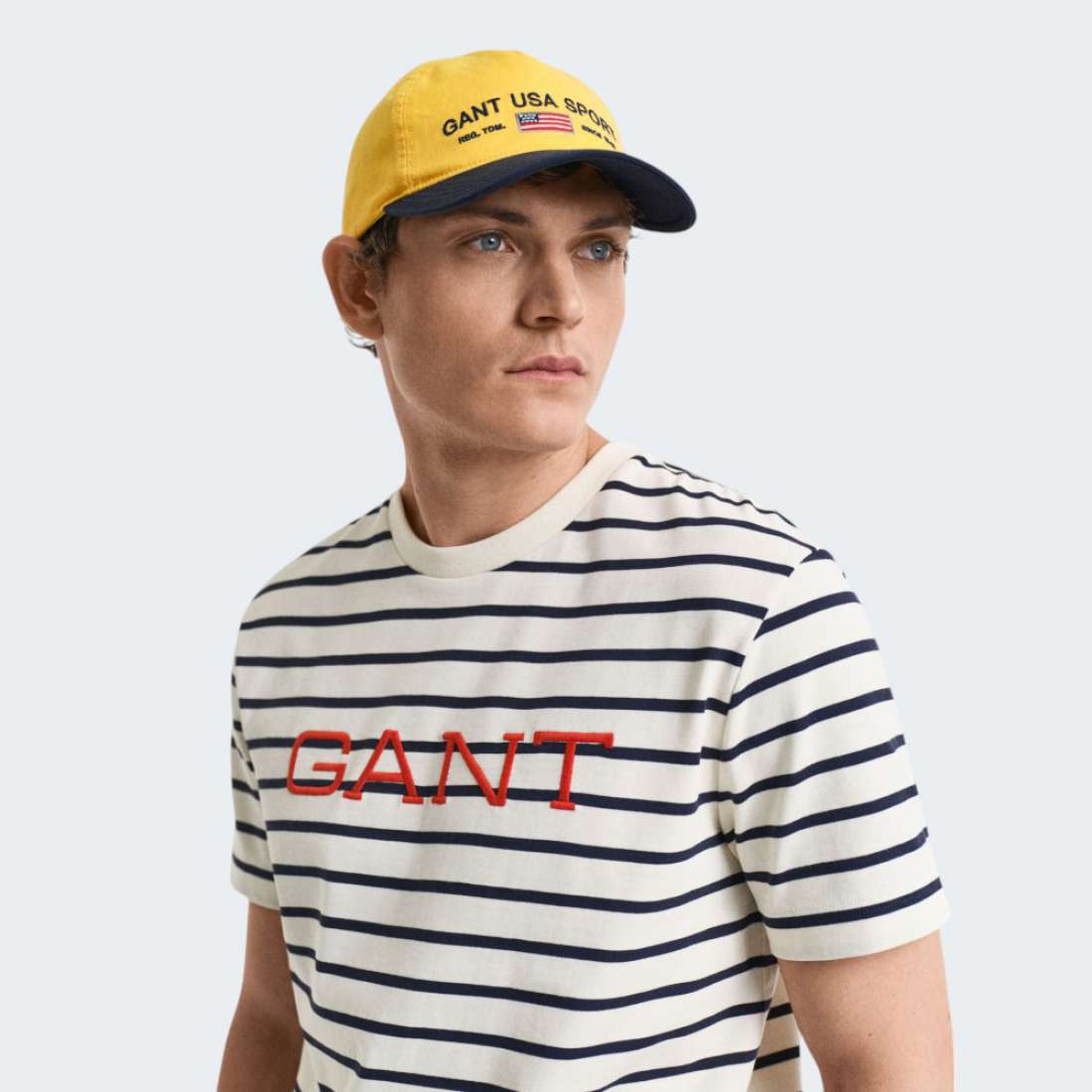 TSHIRT GANT GRAPHIC STRIPED 130