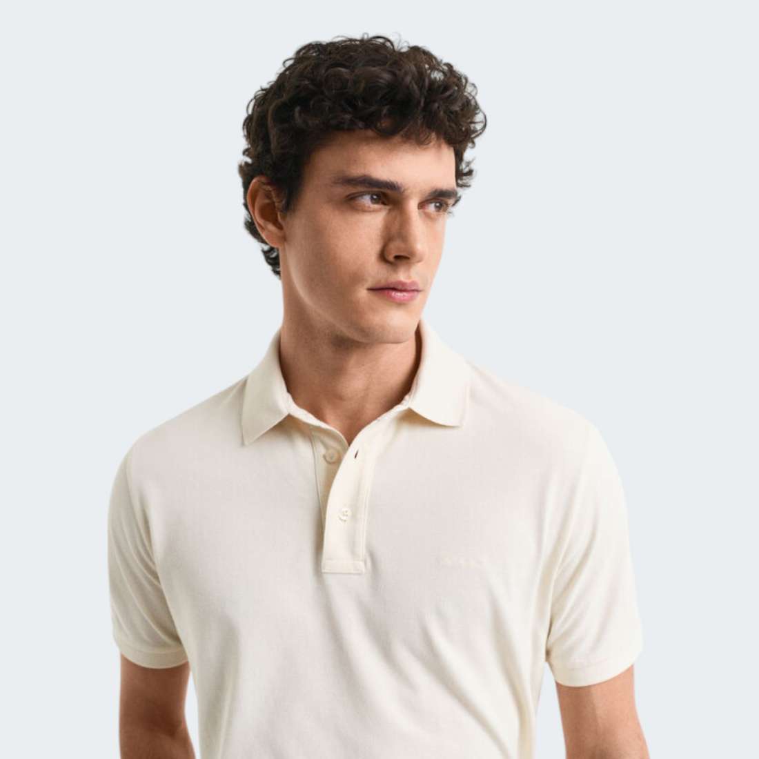 POLO GANT SUNFADED IVORY WHITE