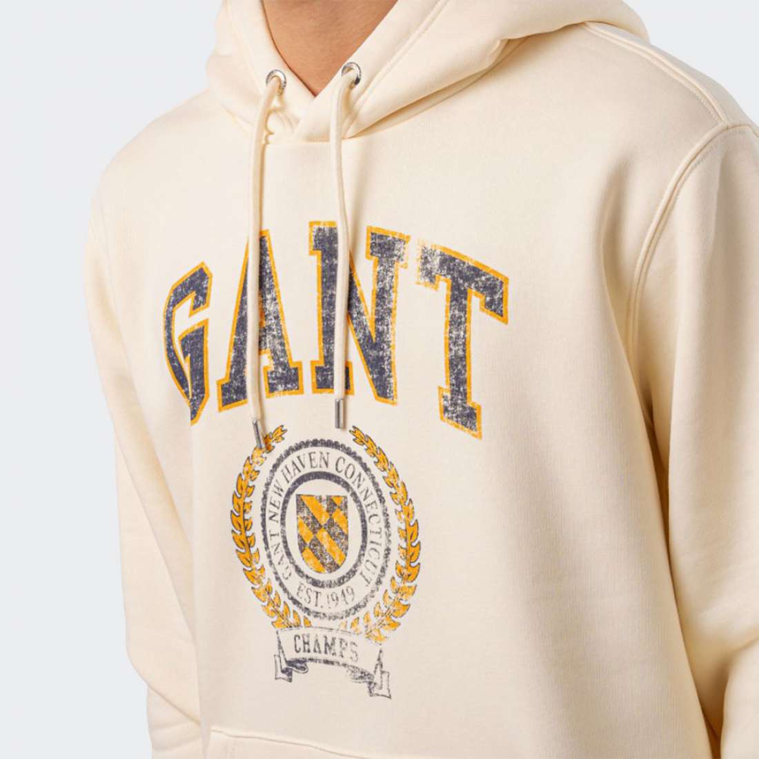 HOODIE GANT FRONT GRAPHIC 130