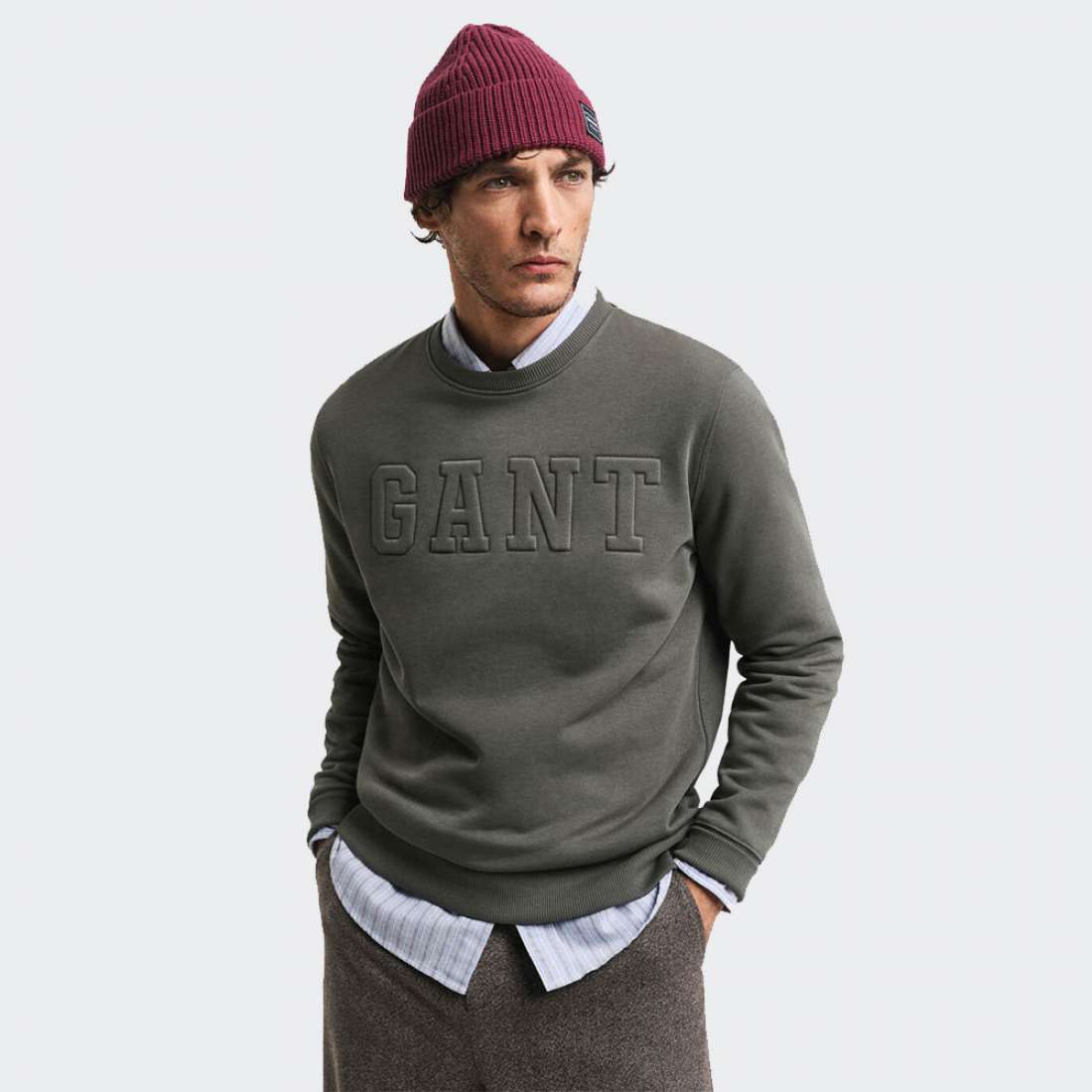 SWEATSHIRT GANT EMBOSSED 351