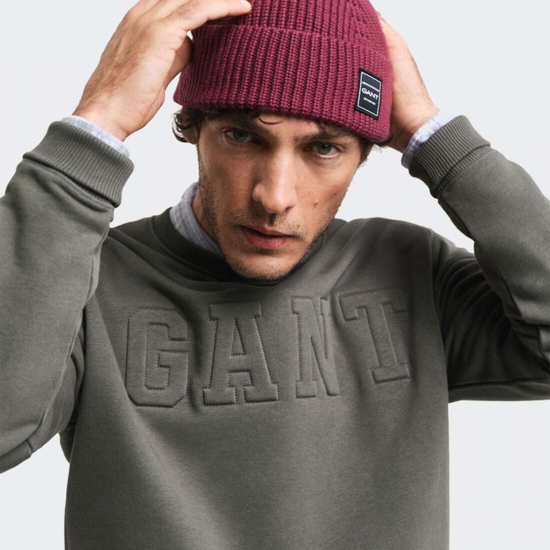 SWEATSHIRT GANT EMBOSSED 351