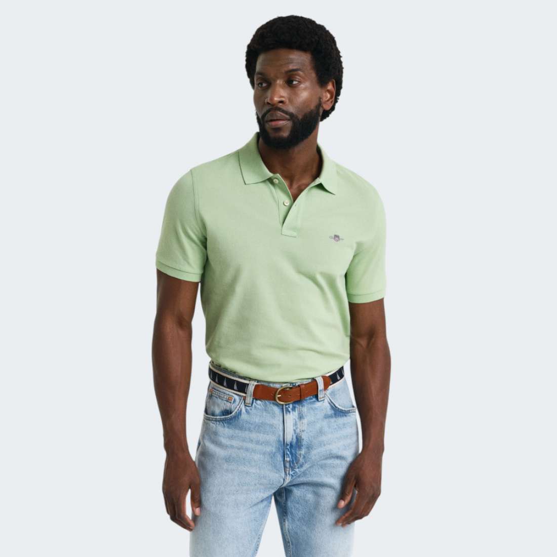 POLO GANT REG SHIELD 342