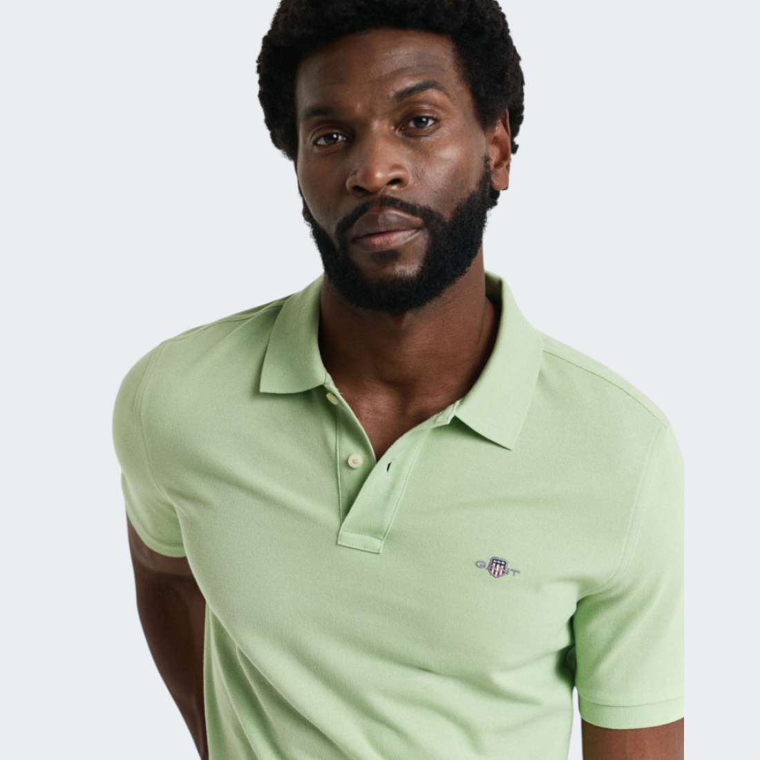 POLO GANT REG SHIELD 342