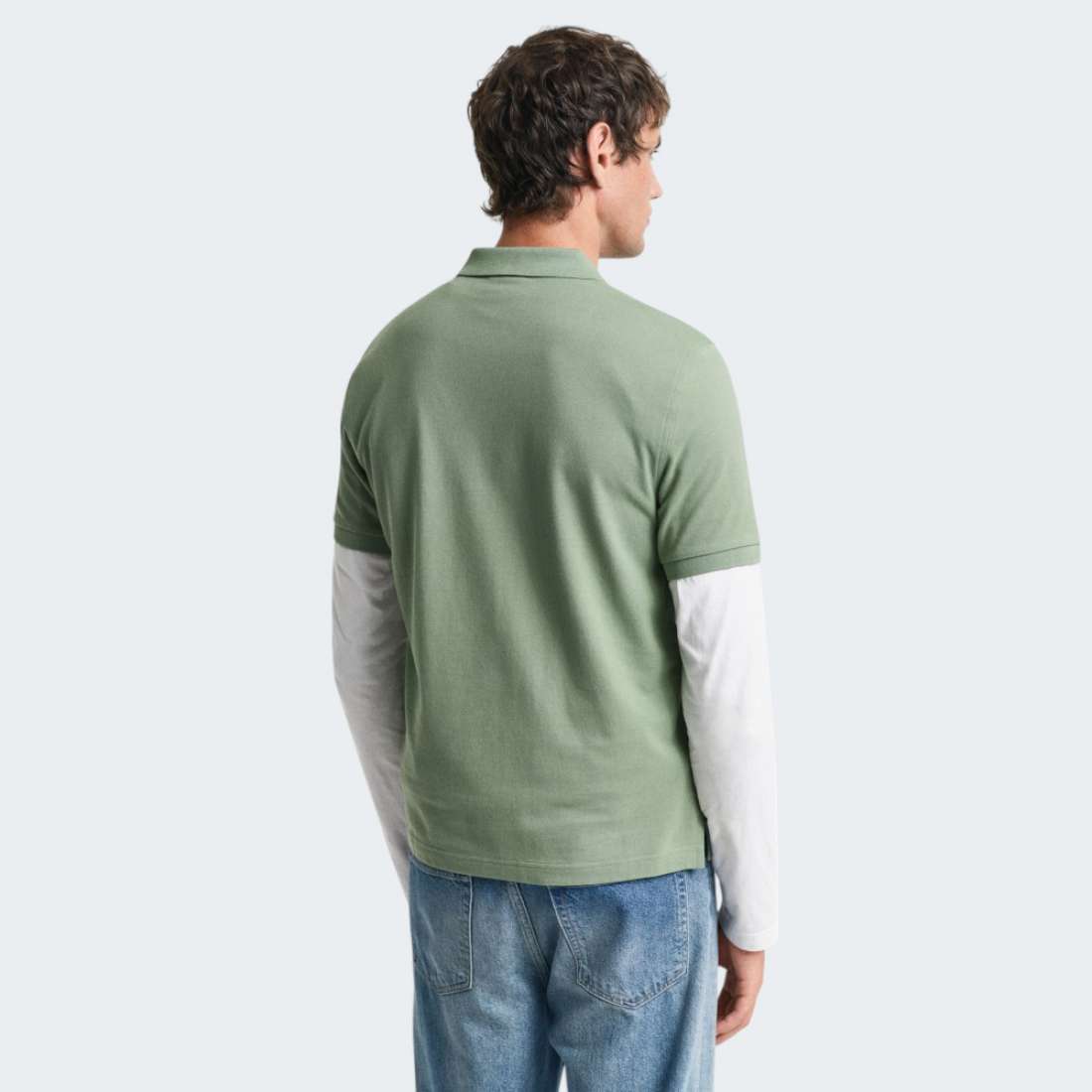 POLO GANT REG SHIELD 362