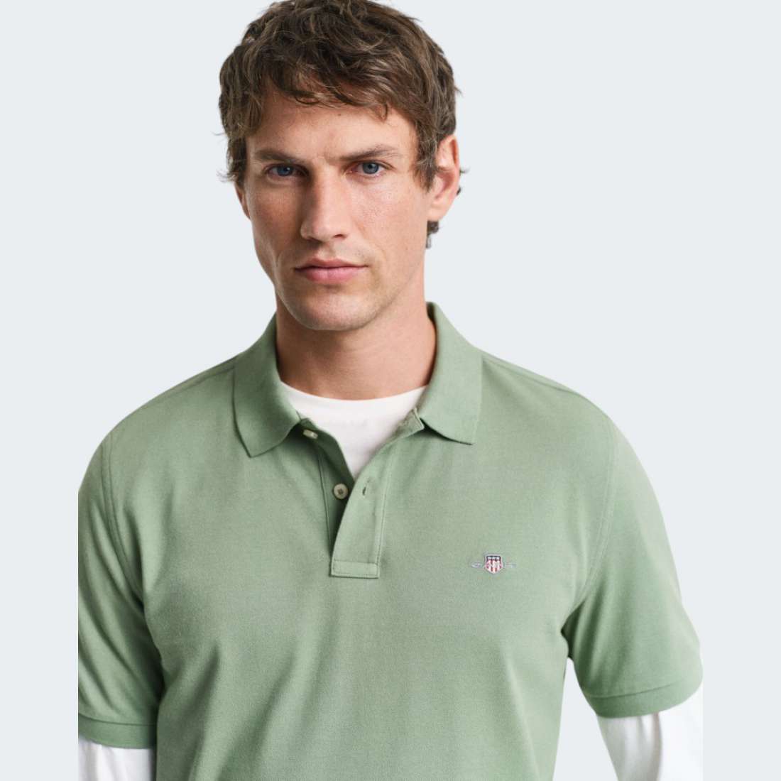 POLO GANT REG SHIELD 362