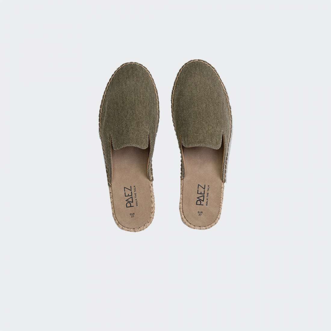 PAEZ MULES 2436919S1101 KHAKI