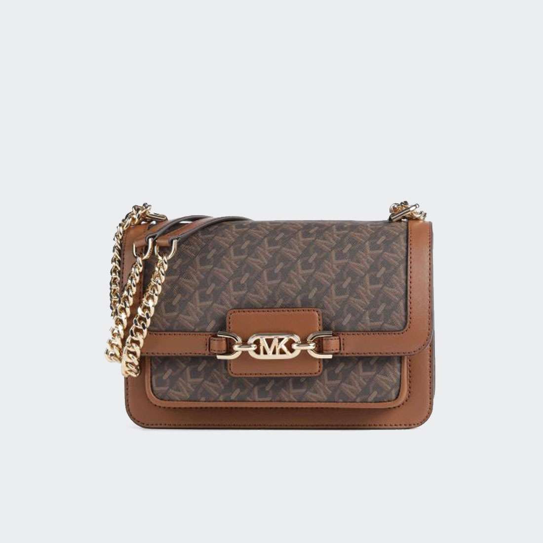 MALA MICHAEL KORS HEATHER BRN/LUGGAGE