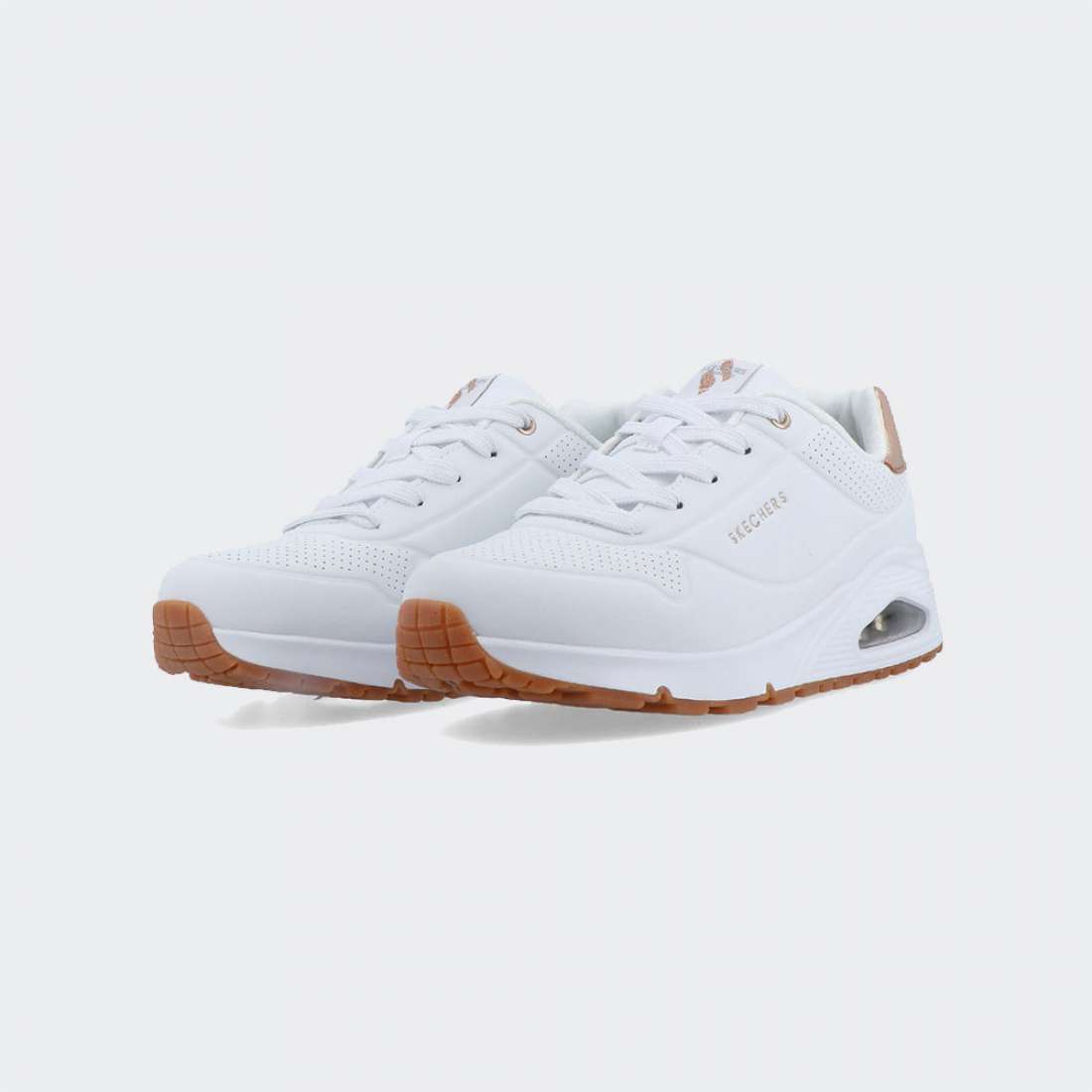 SKECHERS UNO LITE WHITE