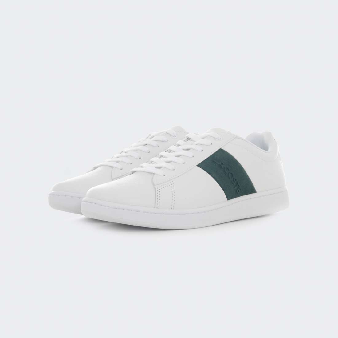 LACOSTE CARNABY EVO WHITE/DARK GREEN