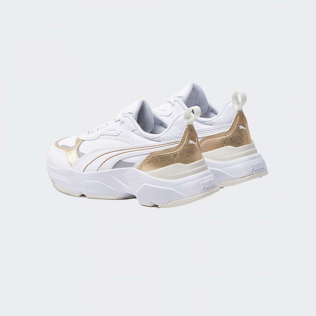 PUMA CASSIA P WHITE/P GOLD/P SILVER V