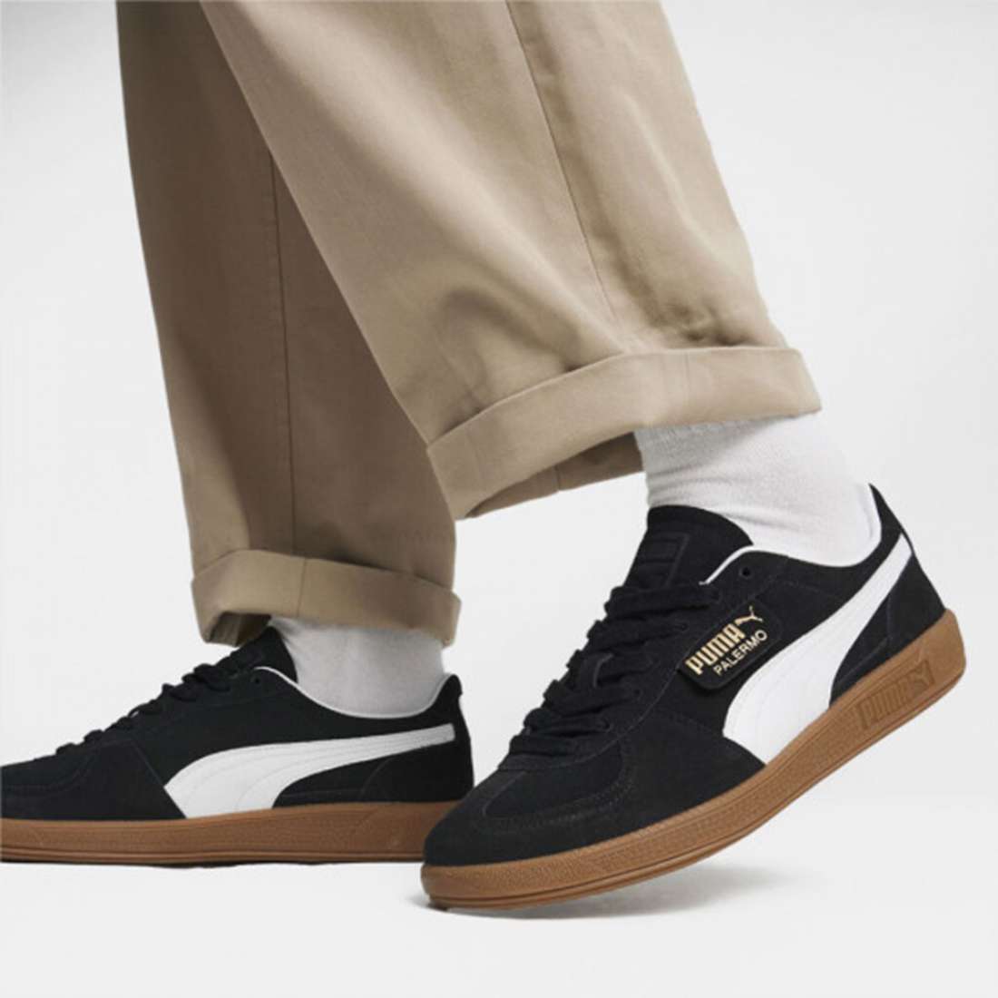 PUMA PALERMO P BLACK/P WHITE