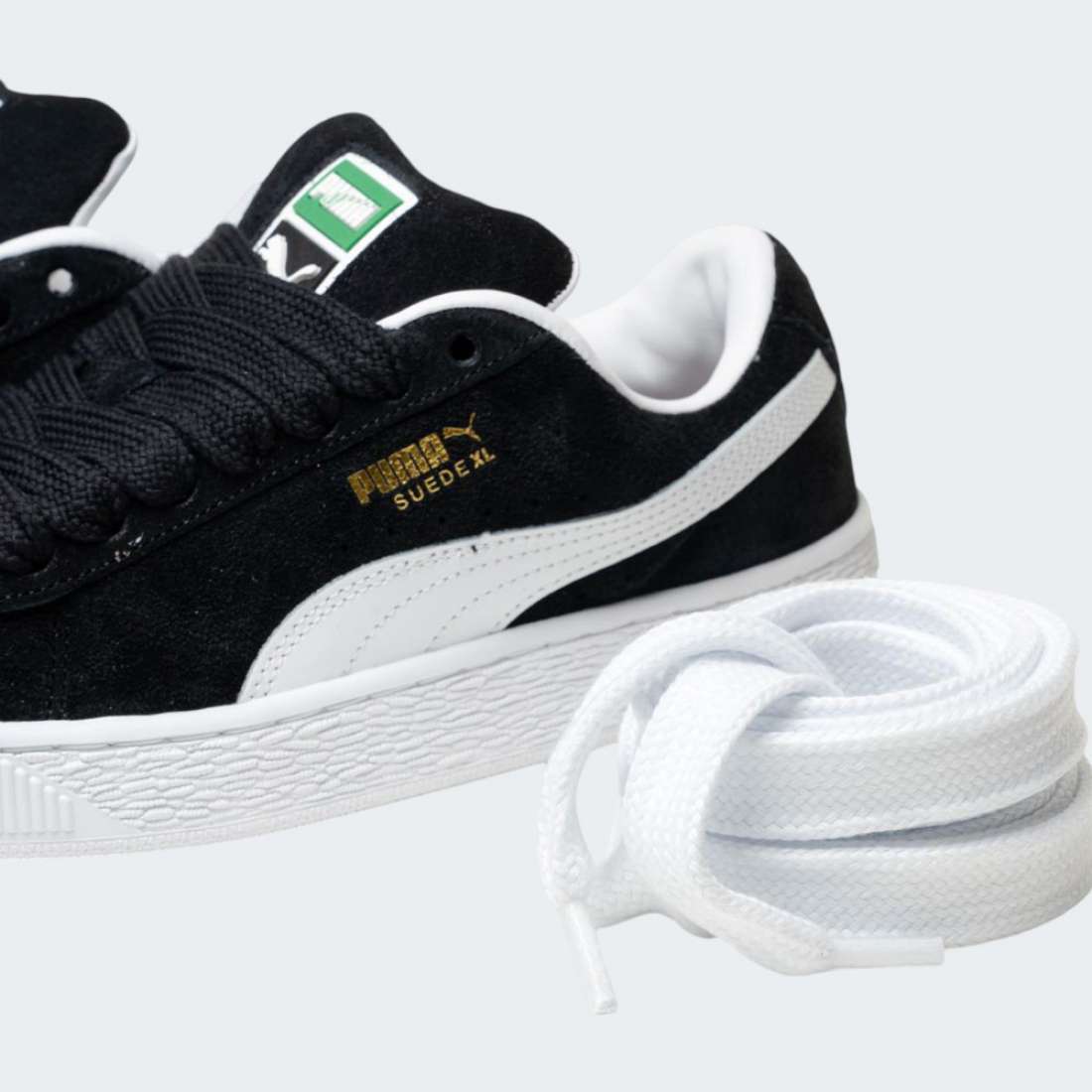 PUMA SUEDE XL P BLACK/P WHITE