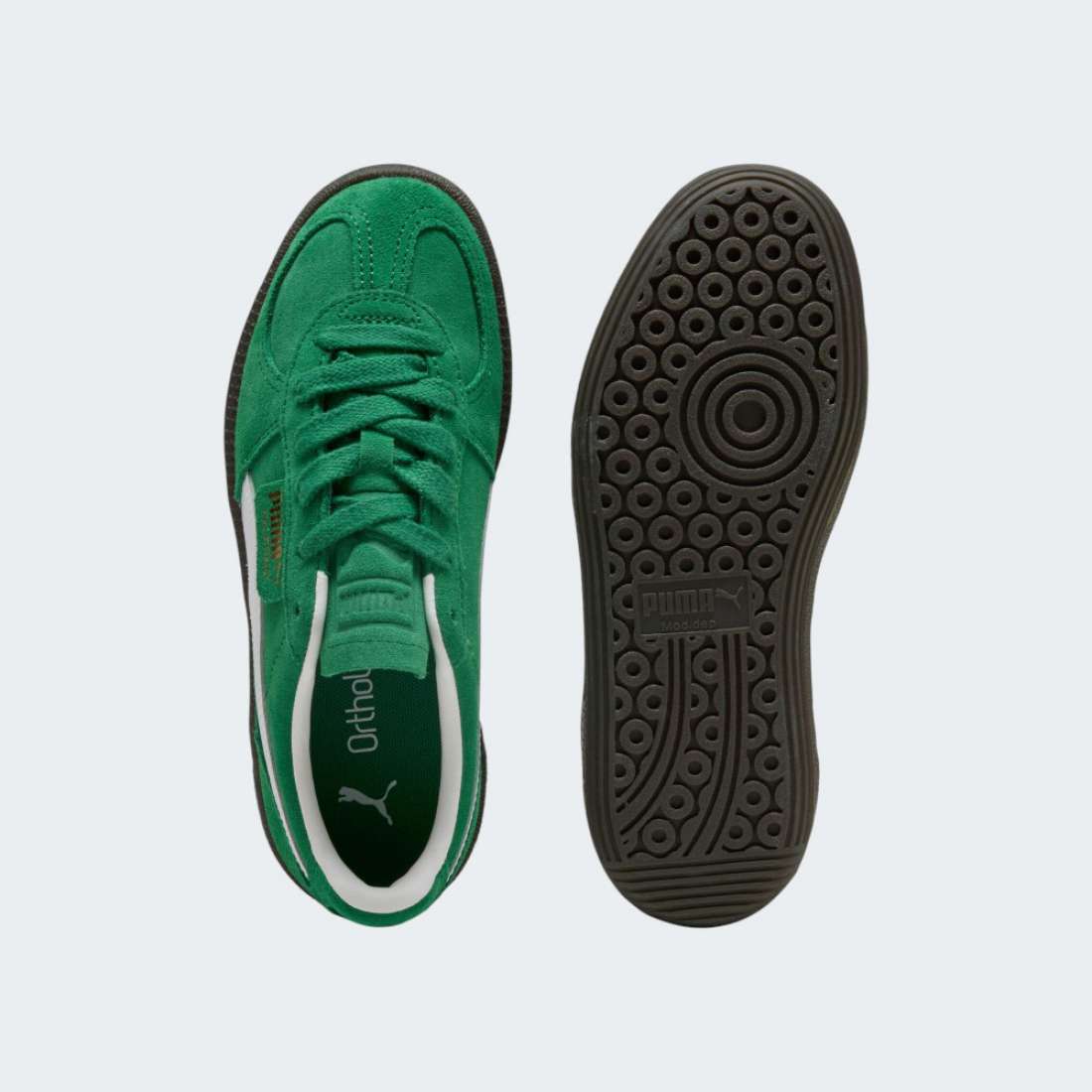 PUMA PALERMO ARCHIVE GREEN/P WHITE