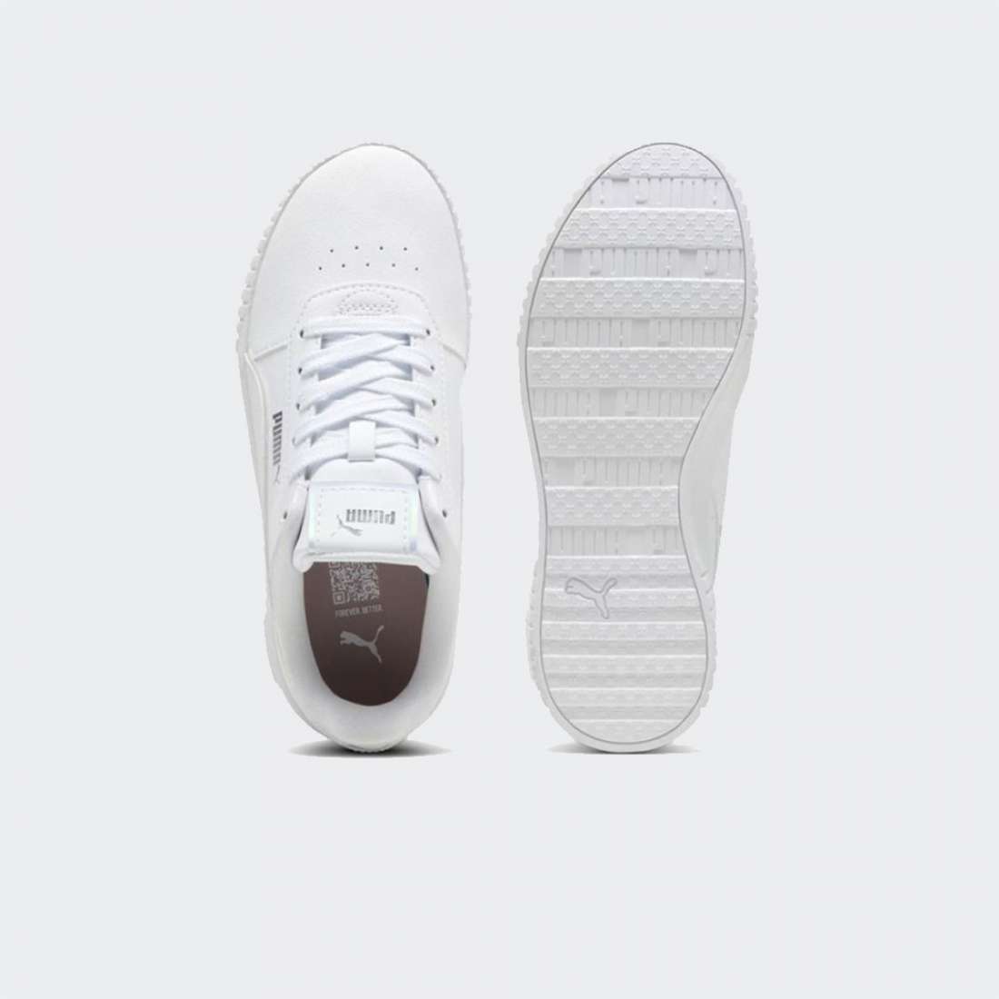 PUMA CARINA P WHITE MAUVE MIS