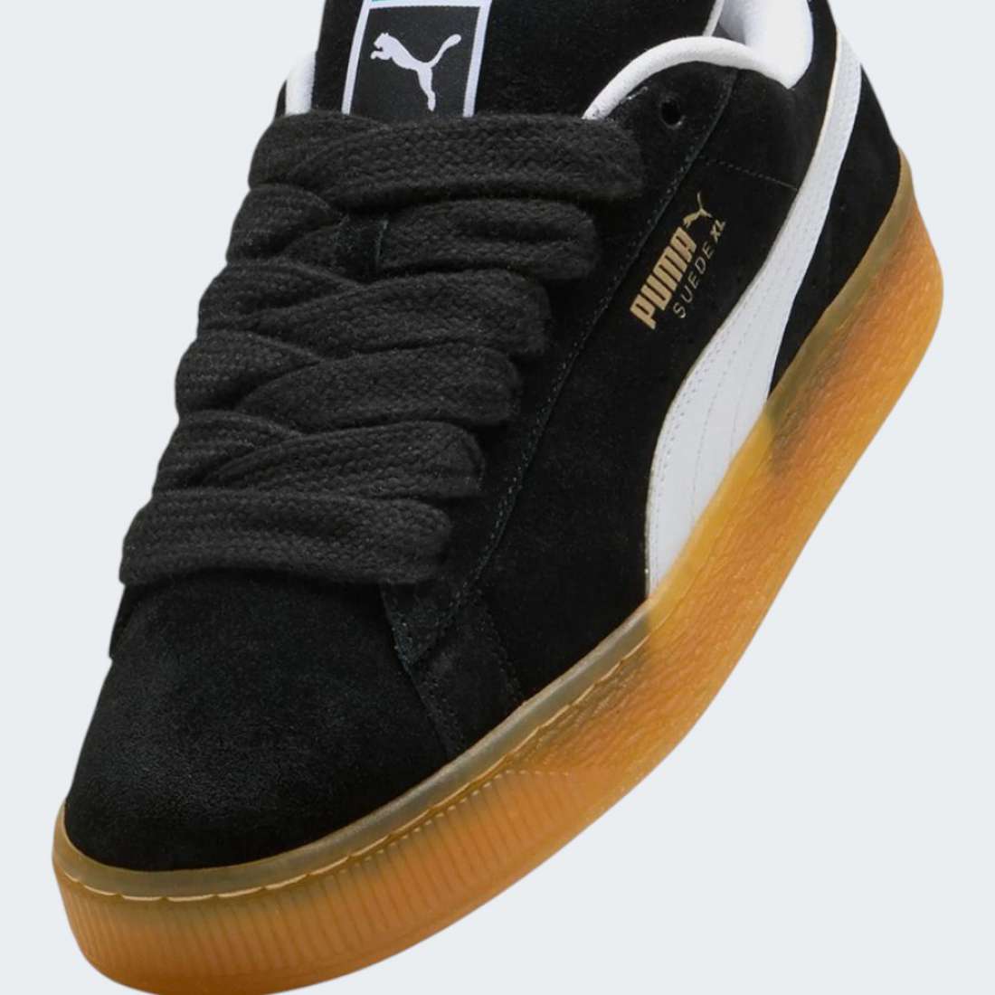 PUMA SUEDE XL DARK RISK/P BLACK/P WHITE