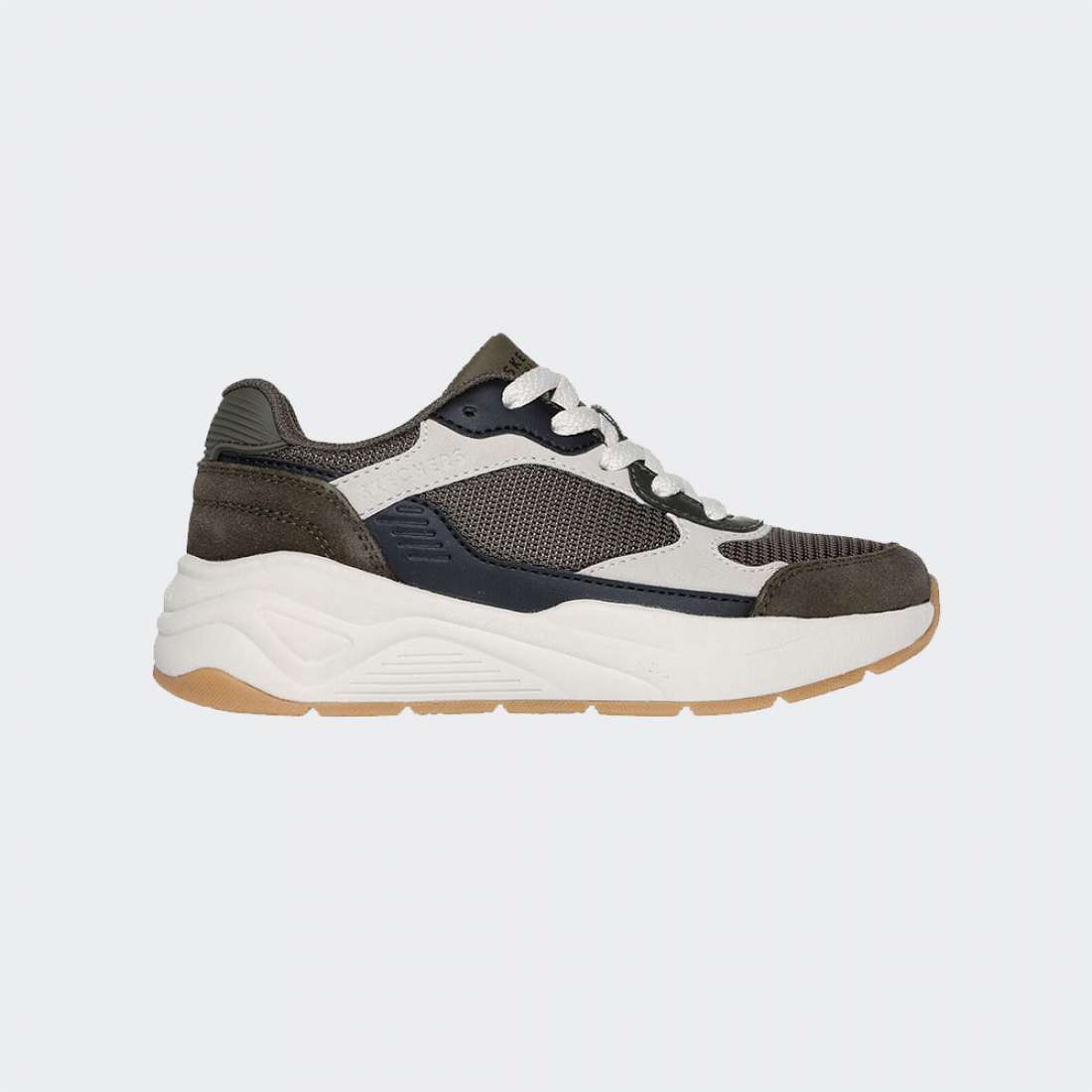 SKECHERS NOVA JOGGER OLIVE/NATURAL