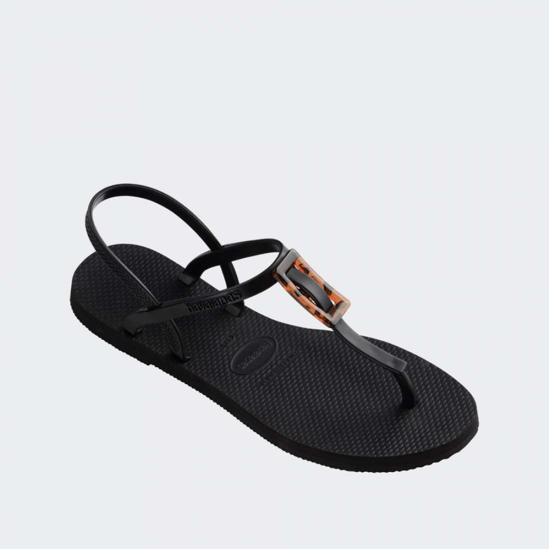 HAVAIANAS YOU PARTY BUCLE TURTLE BLACK