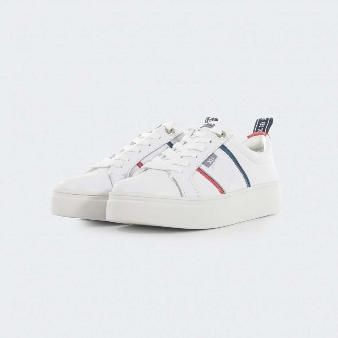 TENIS XTI 44067 WHITE/NAVY