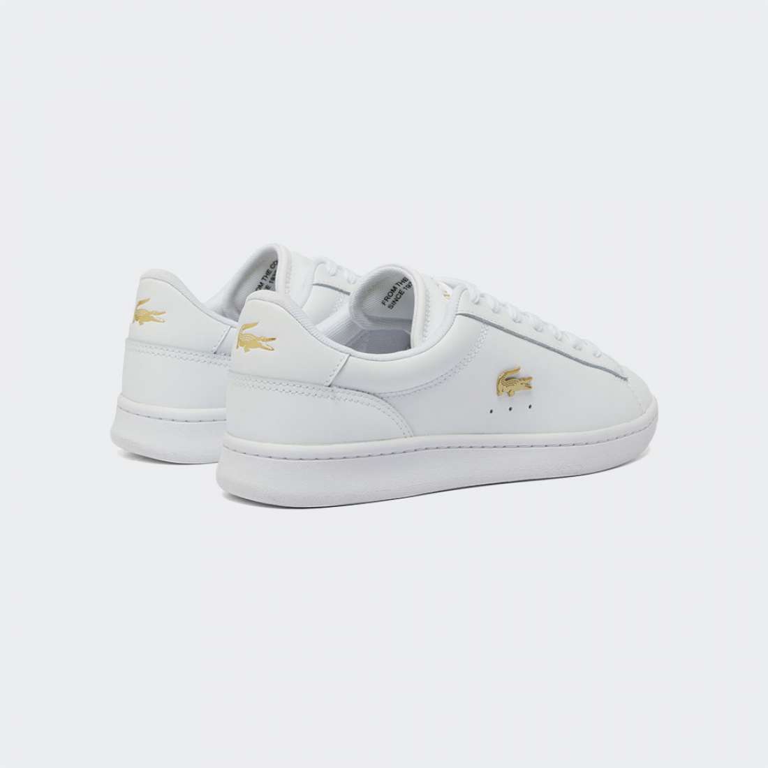 LACOSTE CARNABY PLATFORM WHT/GLD