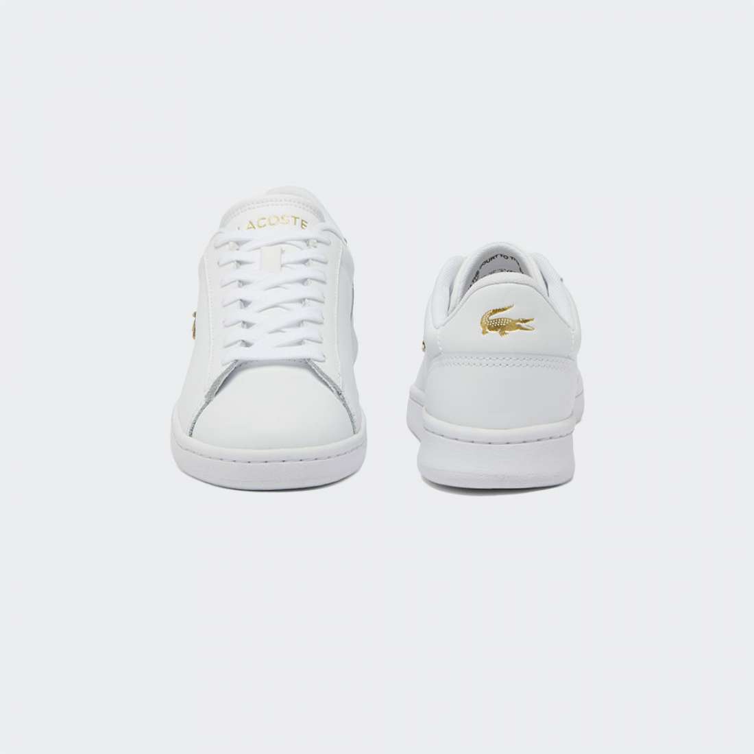 LACOSTE CARNABY PLATFORM WHT/GLD