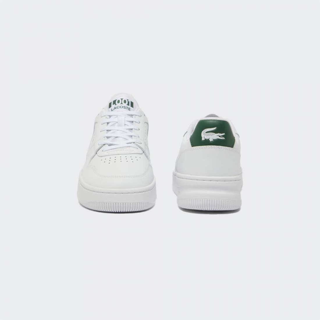 LACOSTE L001 SET WHT/DK GRN