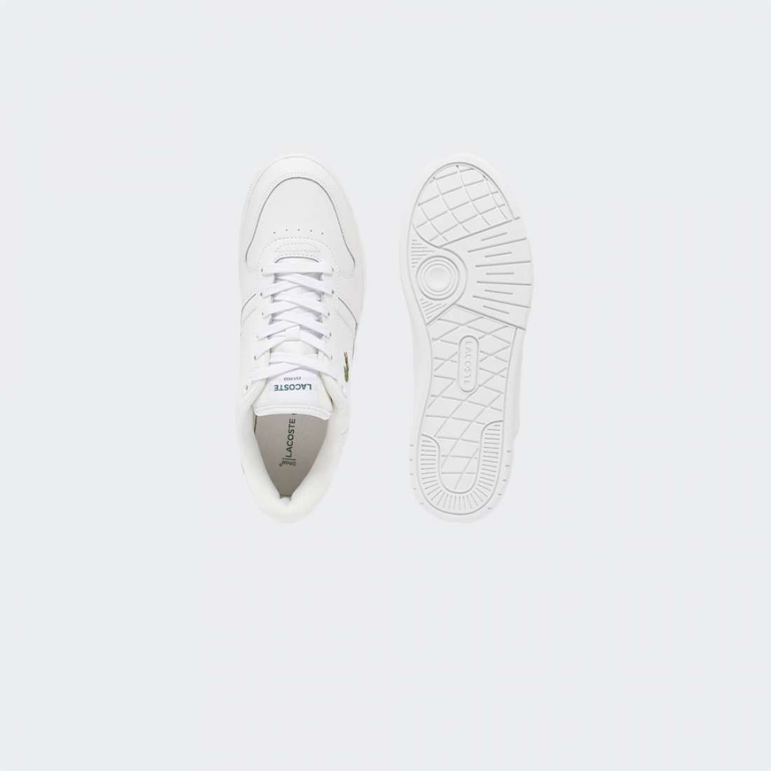 LACOSTE T-CLIP SET WHT/WHT