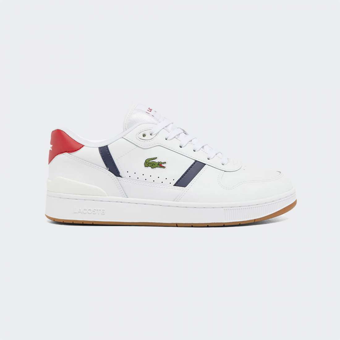 LACOSTE T-CLIP SET WHT/NVY/RED