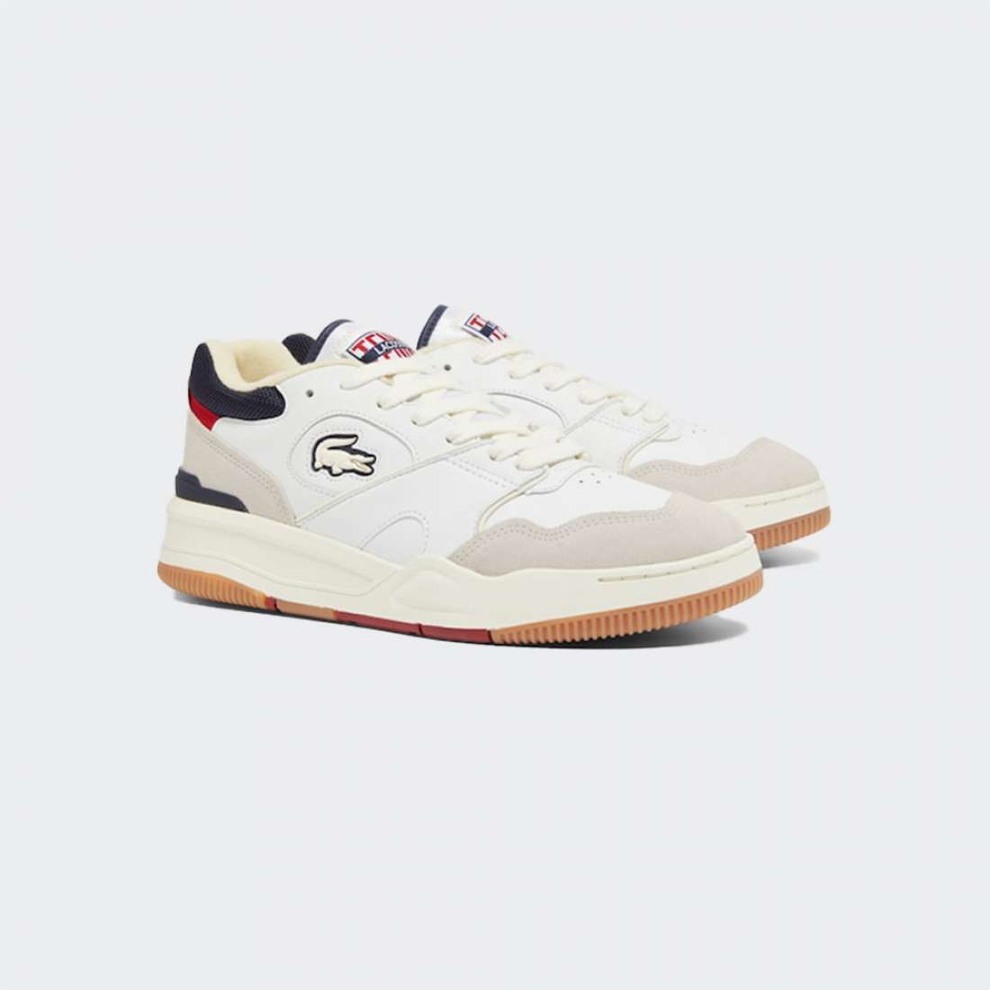 LACOSTE LINESHOT OFF WHT/GUM