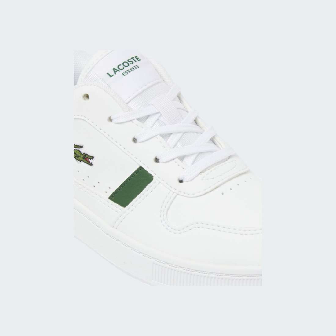 LACOSTE C T-CLIP WHT/ DK GRN