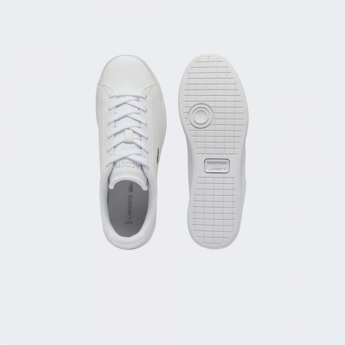 LACOSTE J CARNABY SET WHT/WHT