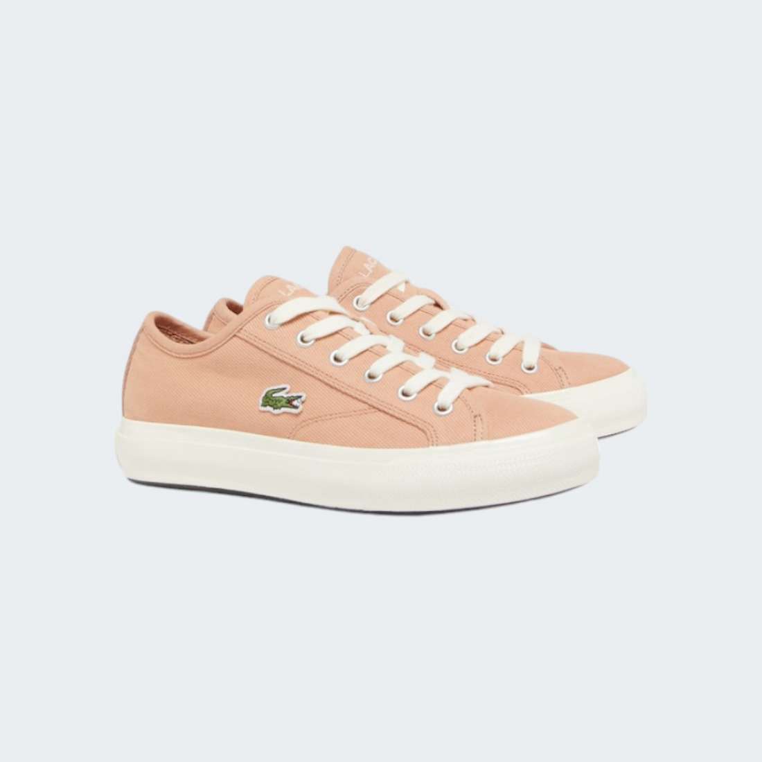 LACOSTE BACKCOURT LT PNK/OFF WHT