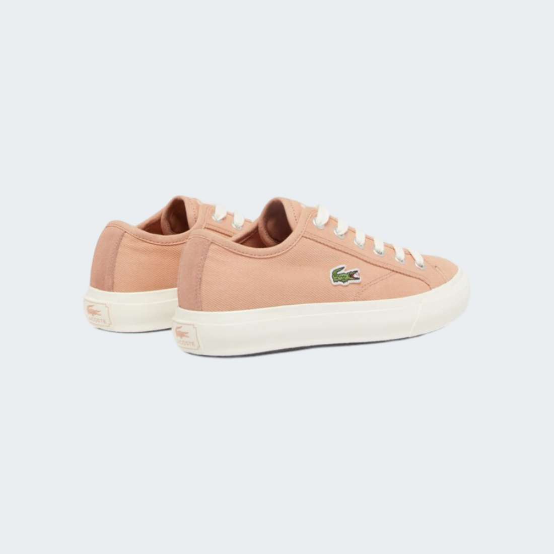 LACOSTE BACKCOURT LT PNK/OFF WHT