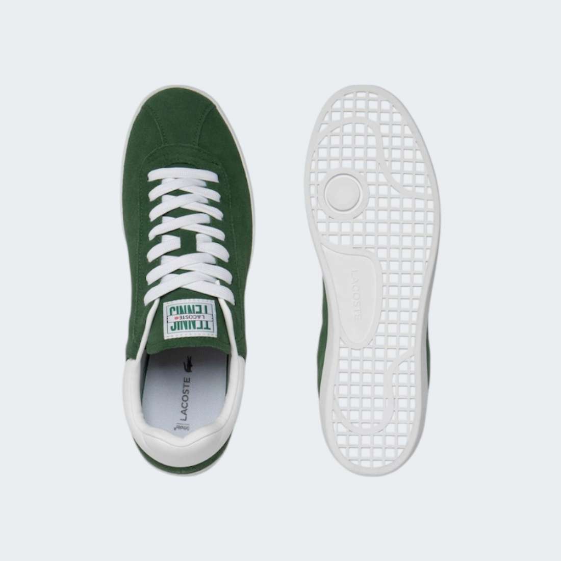 LACOSTE LA PIQUEE 2.0 DK GRN/ WHT