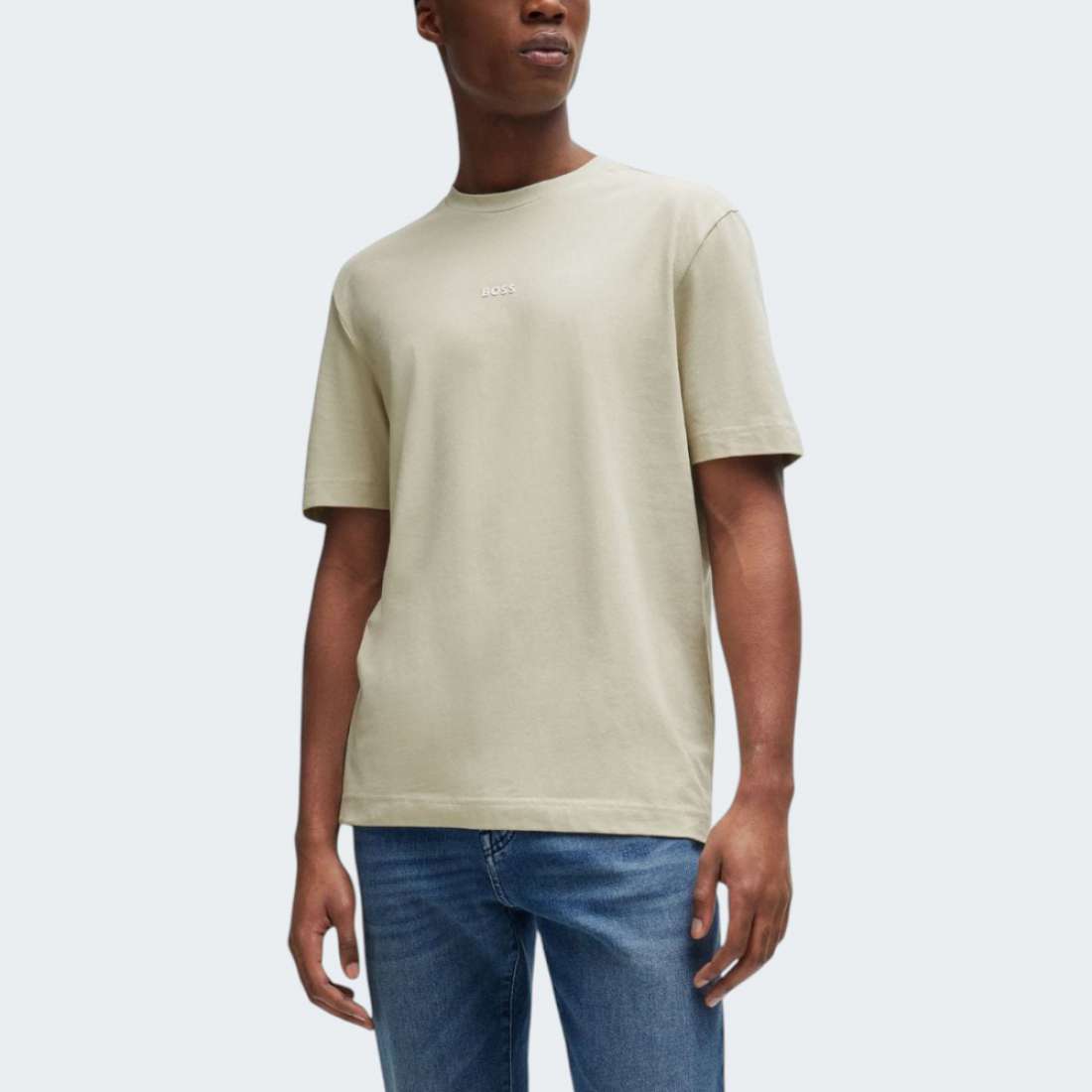 TSHIRT BOSS TCHUP LIGHT BEIGE