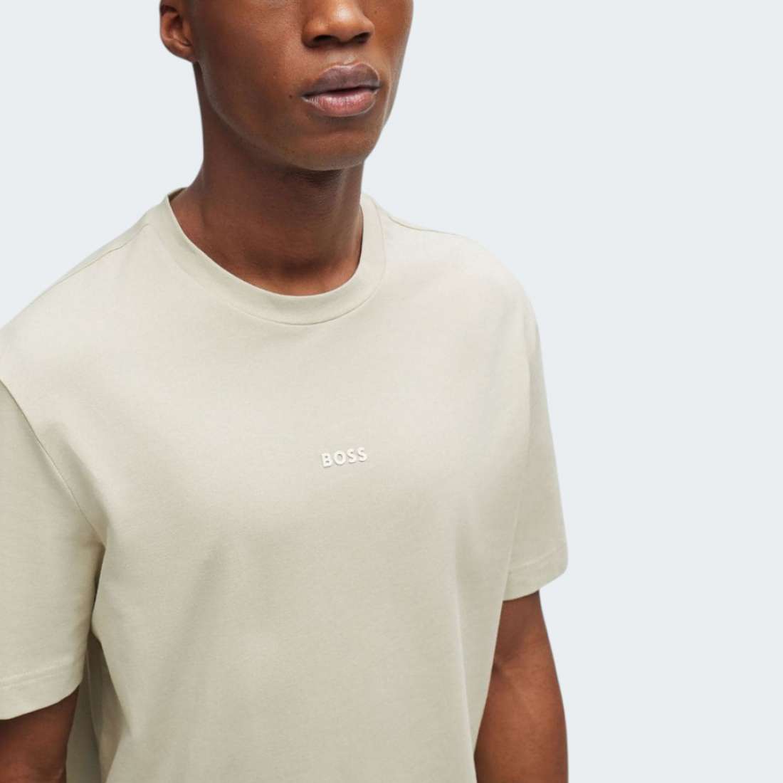 TSHIRT BOSS TCHUP LIGHT BEIGE