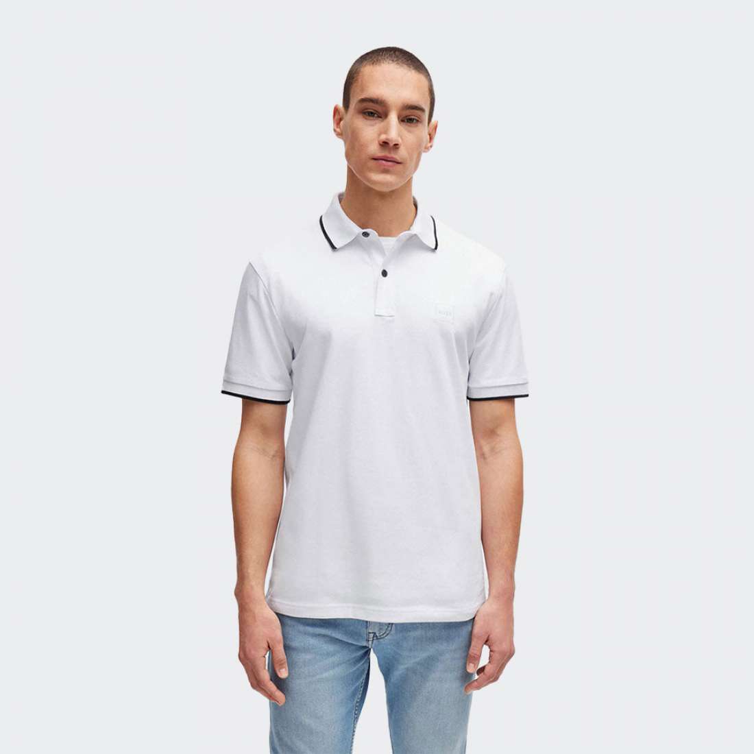 POLO BOSS PASSERTIP WHITE