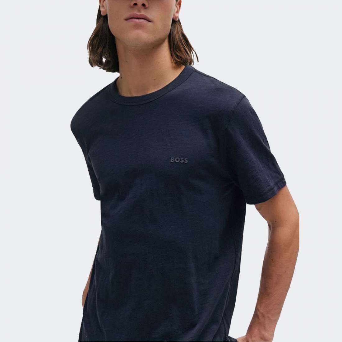 TSHIRT BOSS TEGOOD DARK BLUE