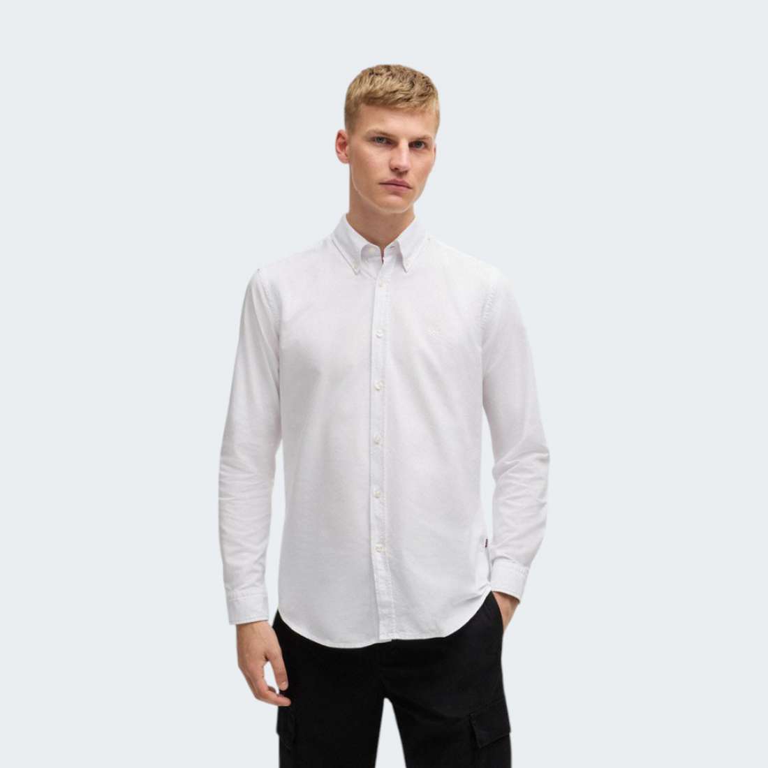 CAMISA BOSS RICKERT WHITE