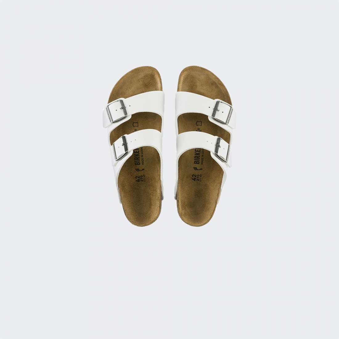 SANDÁLIAS BIRKENSTOCK ARIZONA BF WHITE