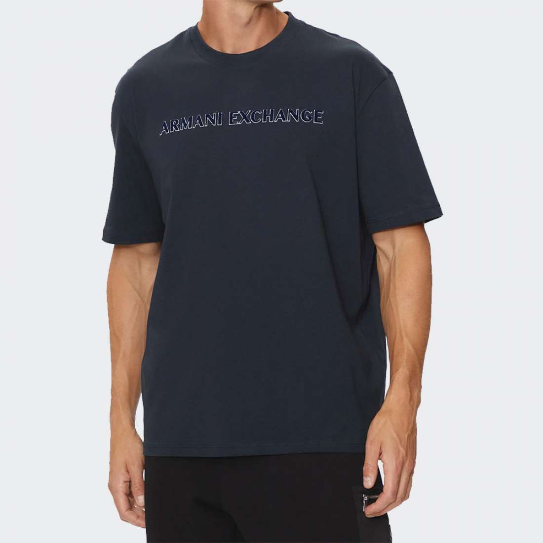 TSHIRT ARMANI AX NAVY