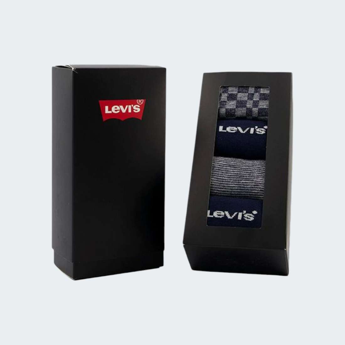 PACK 4 MEIAS LEVIS GIFTBOX BLUE COMBO