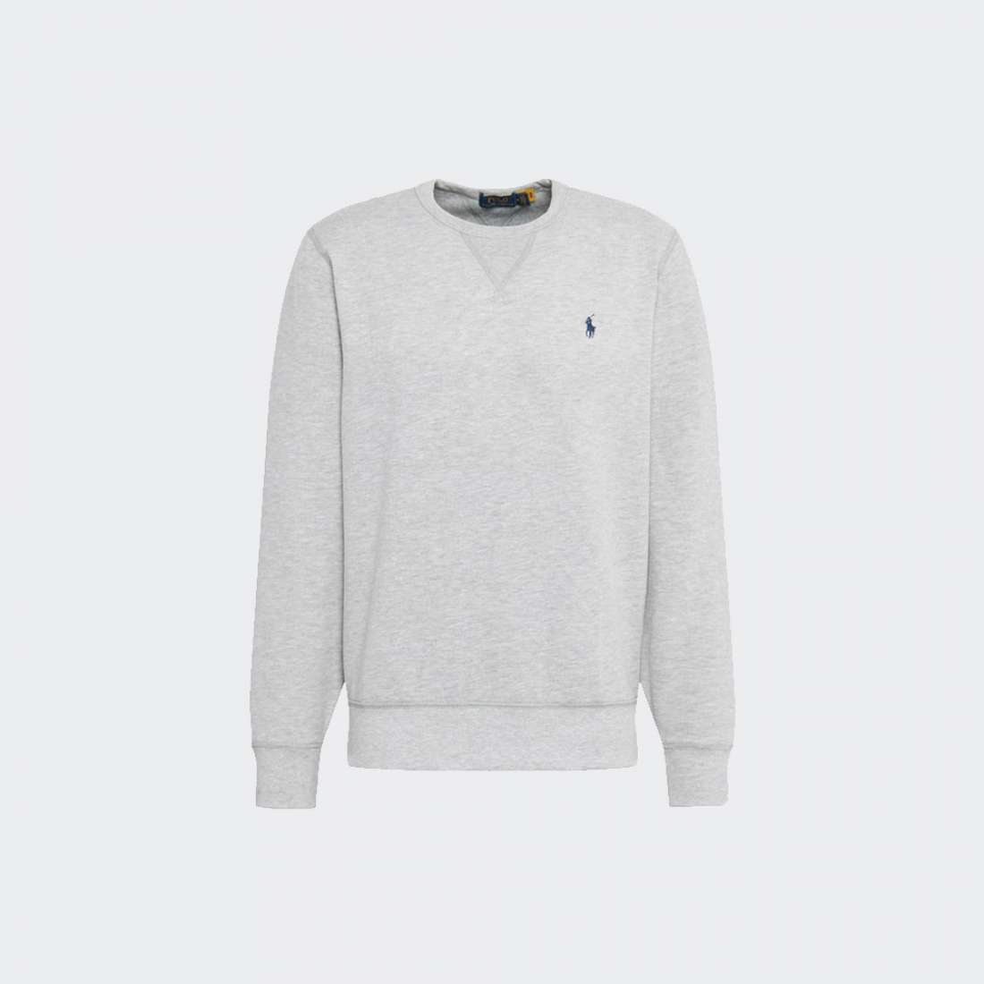 SWEATSHIRT RALPH LAUREN FLEECE GREY HEATHER