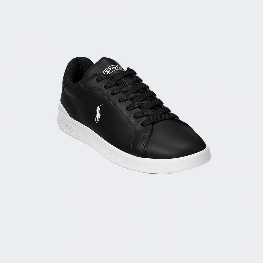 RALPH LAUREN HIGH TOP BLACK/WHITE PP